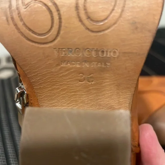 Free People Brayden Western Boho Boots Tan Etched Snip Toe Size 7 - Picture 16 of 16